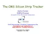 The CMS Silicon Strip Tracker - slide 1