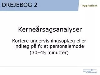 kerne rsagsanalyser