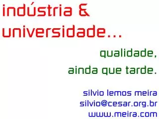 ind stria universidade