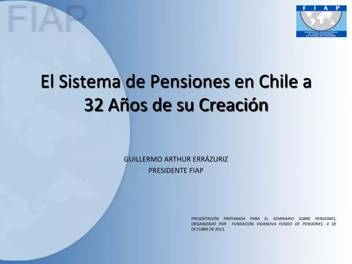 el sistema de pensiones en chile a 32 a os de su creaci n