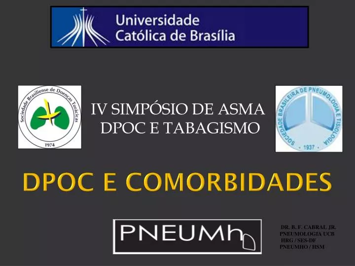 dpoc e comorbidades