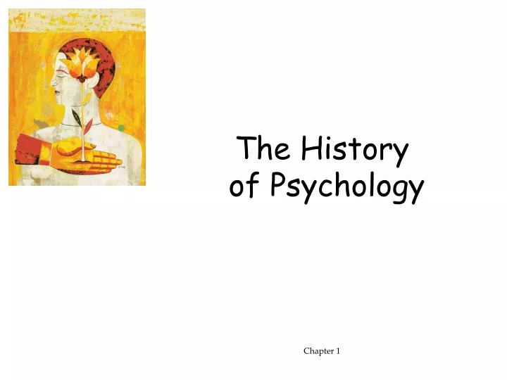 the history of psychology chapter 1