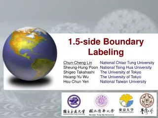 1.5-side Boundary Labeling
