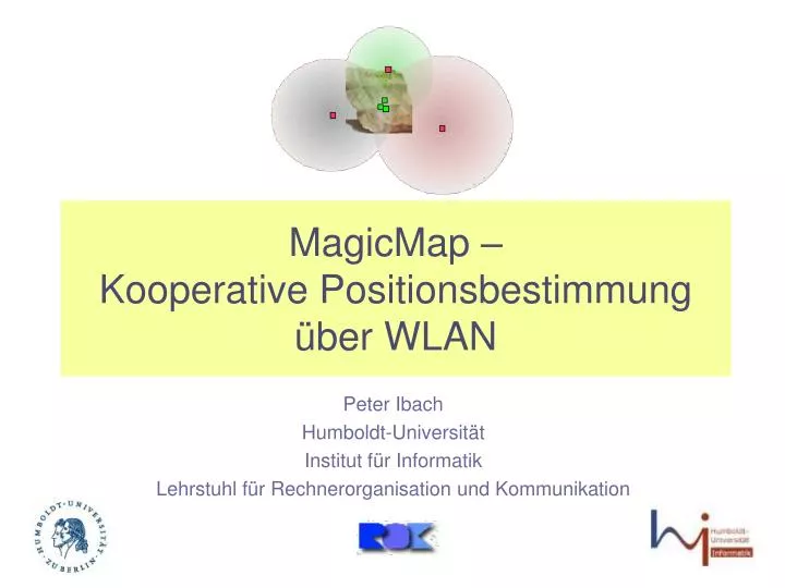 magicmap kooperative positionsbestimmung ber wlan