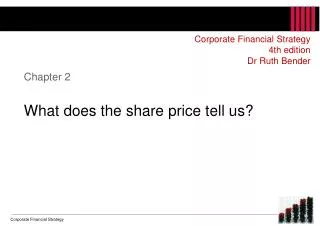 Chapter 2 What does the share price tell us?