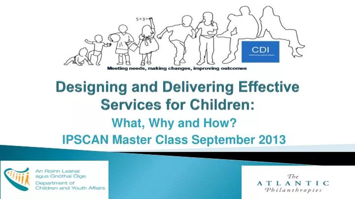 designing and delivering effective services for children