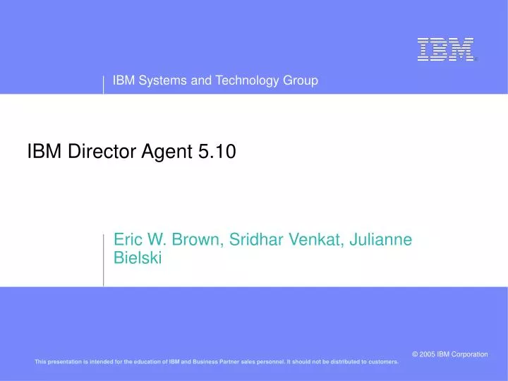 ibm director agent 5 10