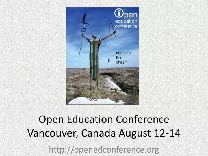 open education conference vancouver canada august 12 14