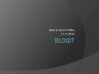 sami jouni mika 17 11 2010