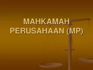 mahkamah perusahaan mp