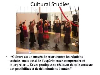 cultural studies