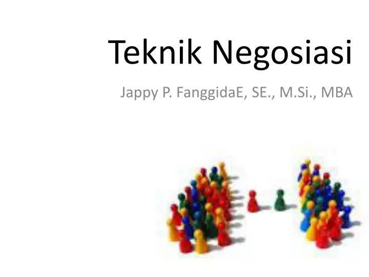 teknik negosiasi