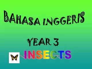 BAHASA INGGERIS YEAR 3