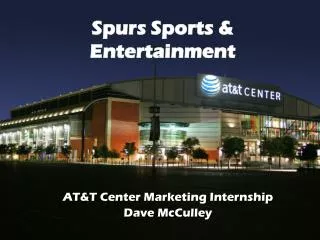 Spurs Sports &amp; Entertainment