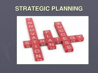 STRATEGIC PLANNING