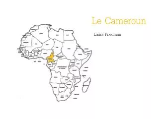 le cameroun