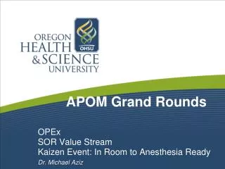 APOM Grand Rounds