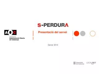 presentaci del servei