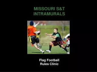 Flag Football Rules Clinic