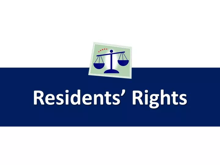 residents rights