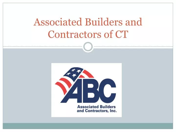 associated builders and contractors of ct