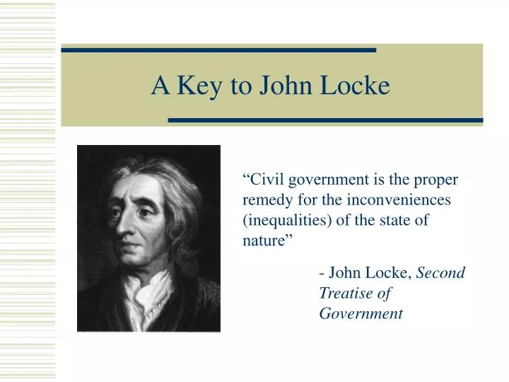a key to john locke