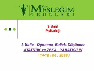 9 s n f psikoloji