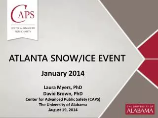 Atlanta snow/ice event