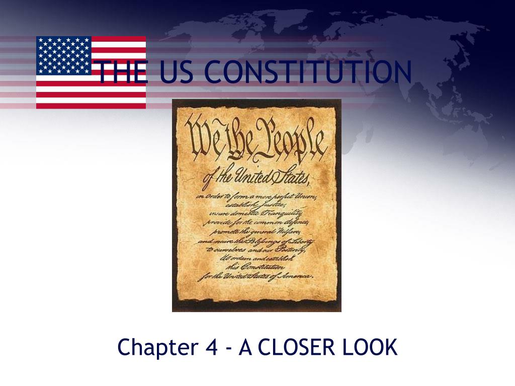 PPT - THE US CONSTITUTION PowerPoint Presentation, free download - ID ...