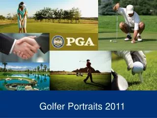Golfer Portraits 2011