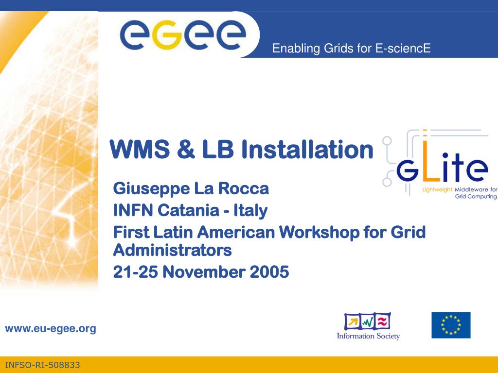 PPT - WMS & LB Installation PowerPoint Presentation, free download - ID ...