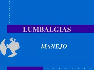 lumbalgias