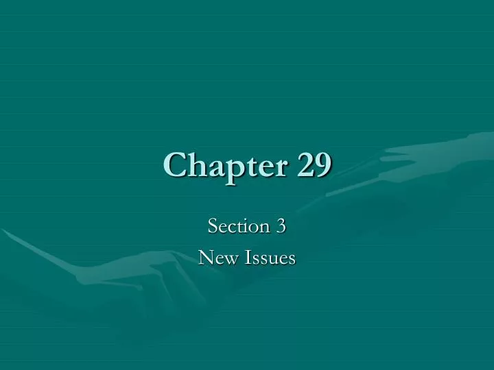chapter 29