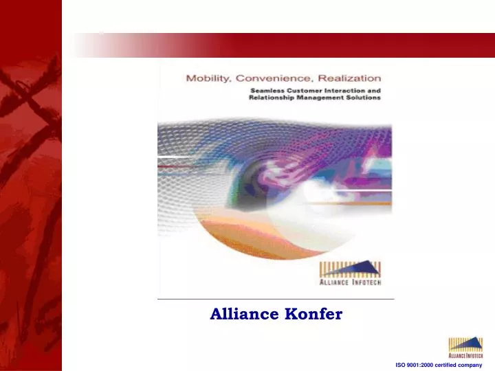 alliance konfer