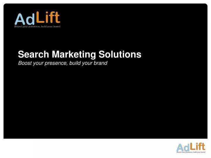 search marketing solutions boost your presence build your brand