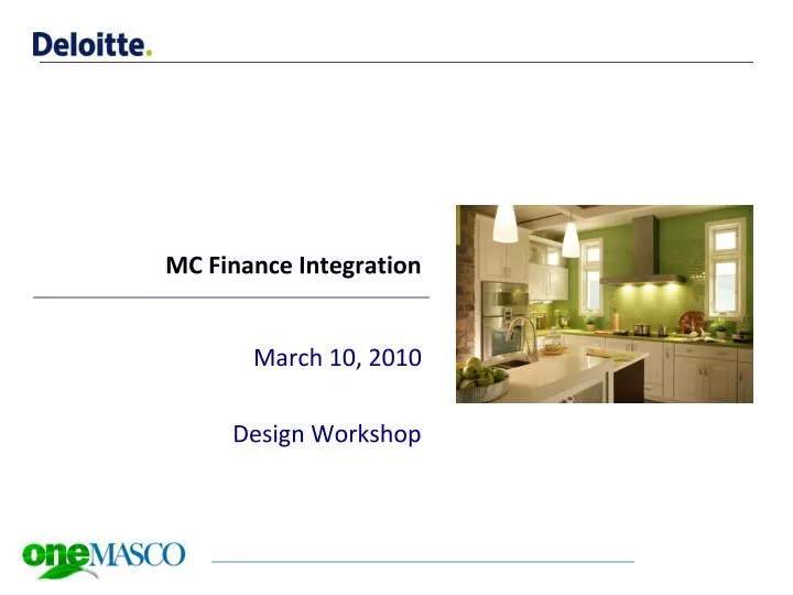 mc finance integration