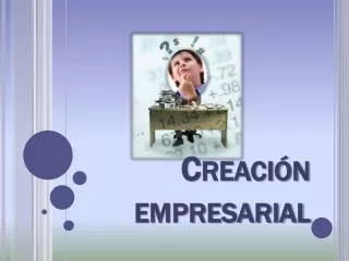 creaci n empresarial
