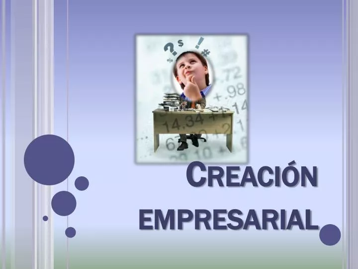 creaci n empresarial