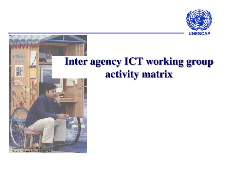 inter agency ict working group activity matrix