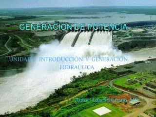 generaci n de potencia
