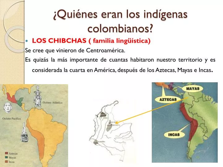 qui nes eran los ind genas colombianos