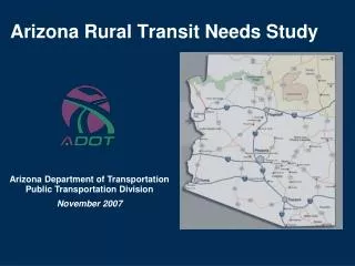 Arizona Rural Transit Needs Study