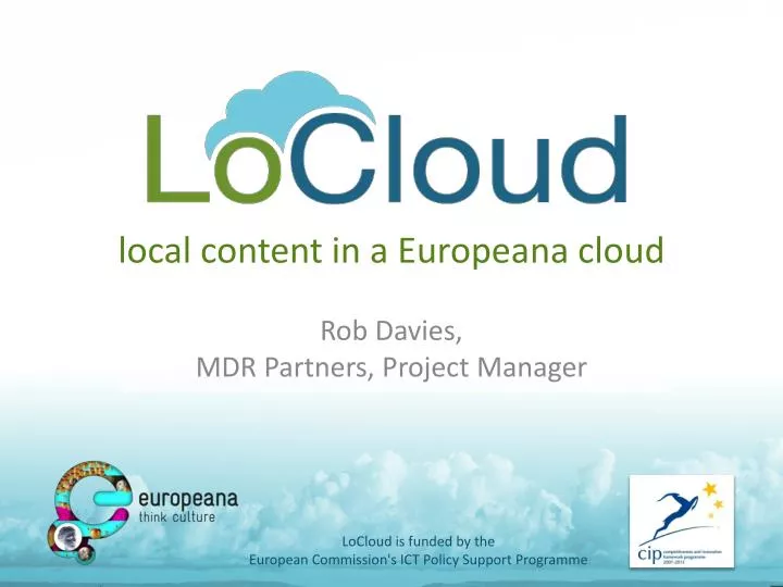 local content in a europeana cloud