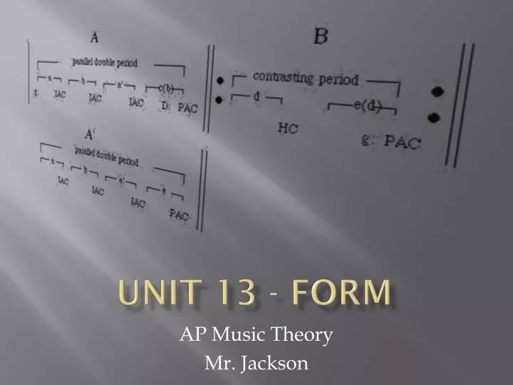 unit 13 form