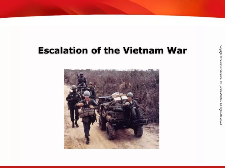 escalation of the vietnam war