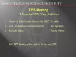 TIPS Meeting - slide 1
