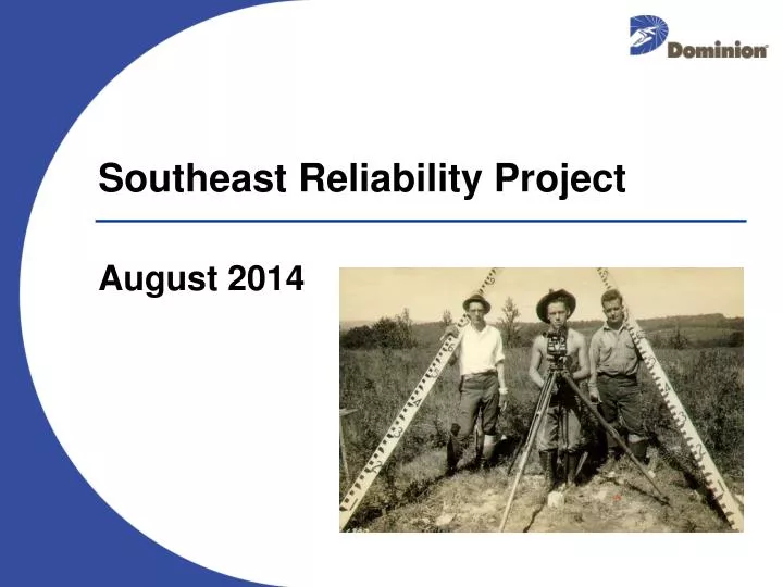 southeast reliability project