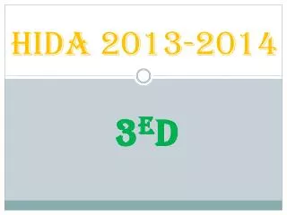 hida 2013 2014