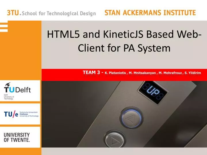 html5 and kineticjs based web client for pa system