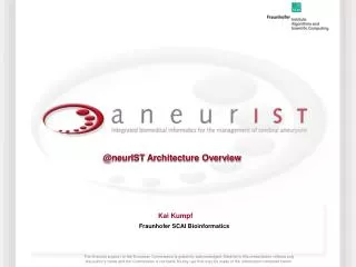 @neurIST Architecture Overview